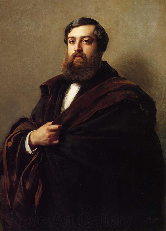 Franz Xaver Winterhalter Alfred-Emilien, Comte de Nieuwerkerke Spain oil painting art